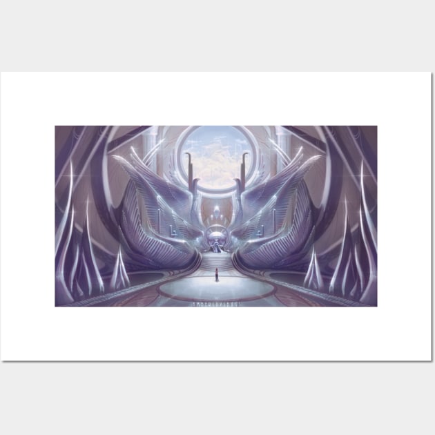 The Crystal Throne Wall Art by amberluvsbugs